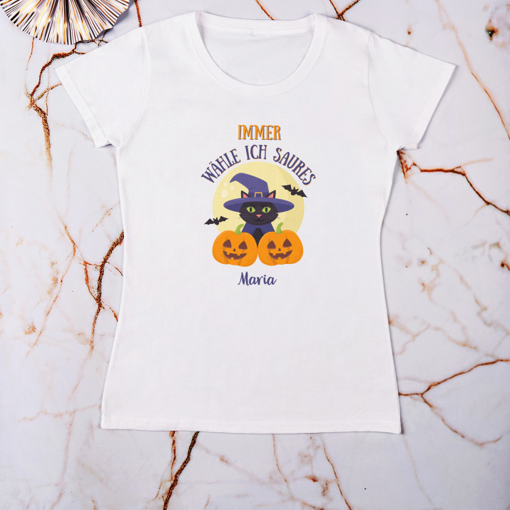 Saures - T-Shirt mit Aufdruck für Damen